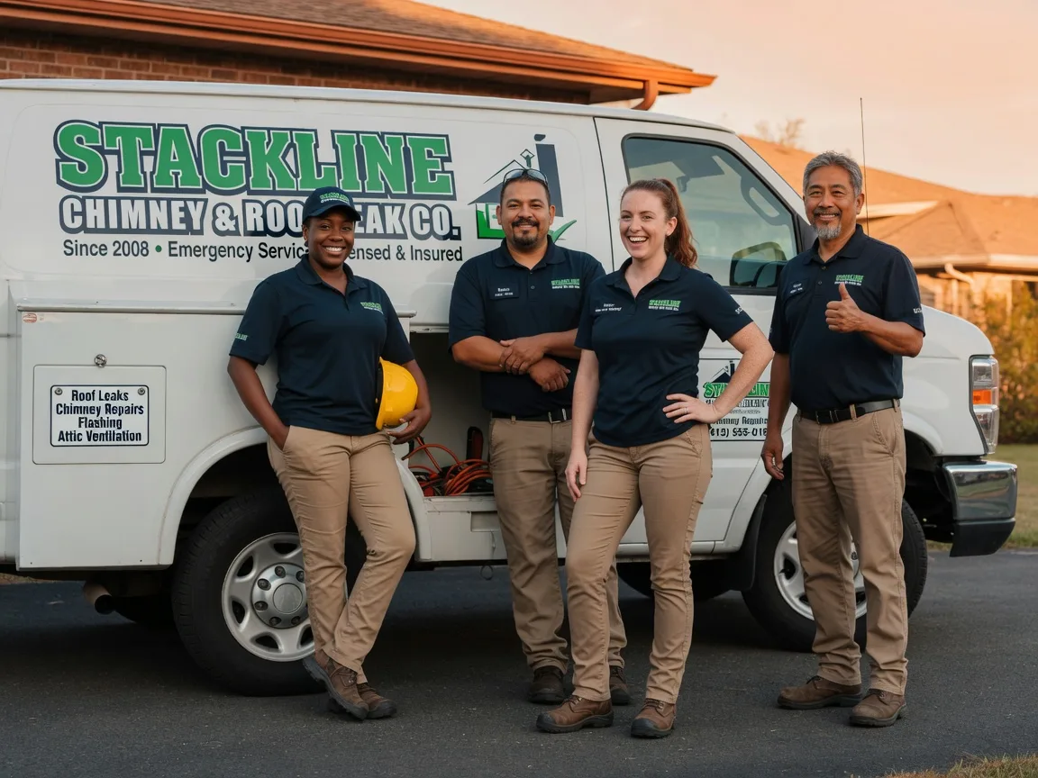 Chimney flashing repair company in Pickering, MO